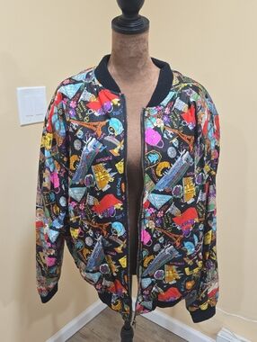 VINTAGE NICOLE MILLER BOMBER Jacket!!